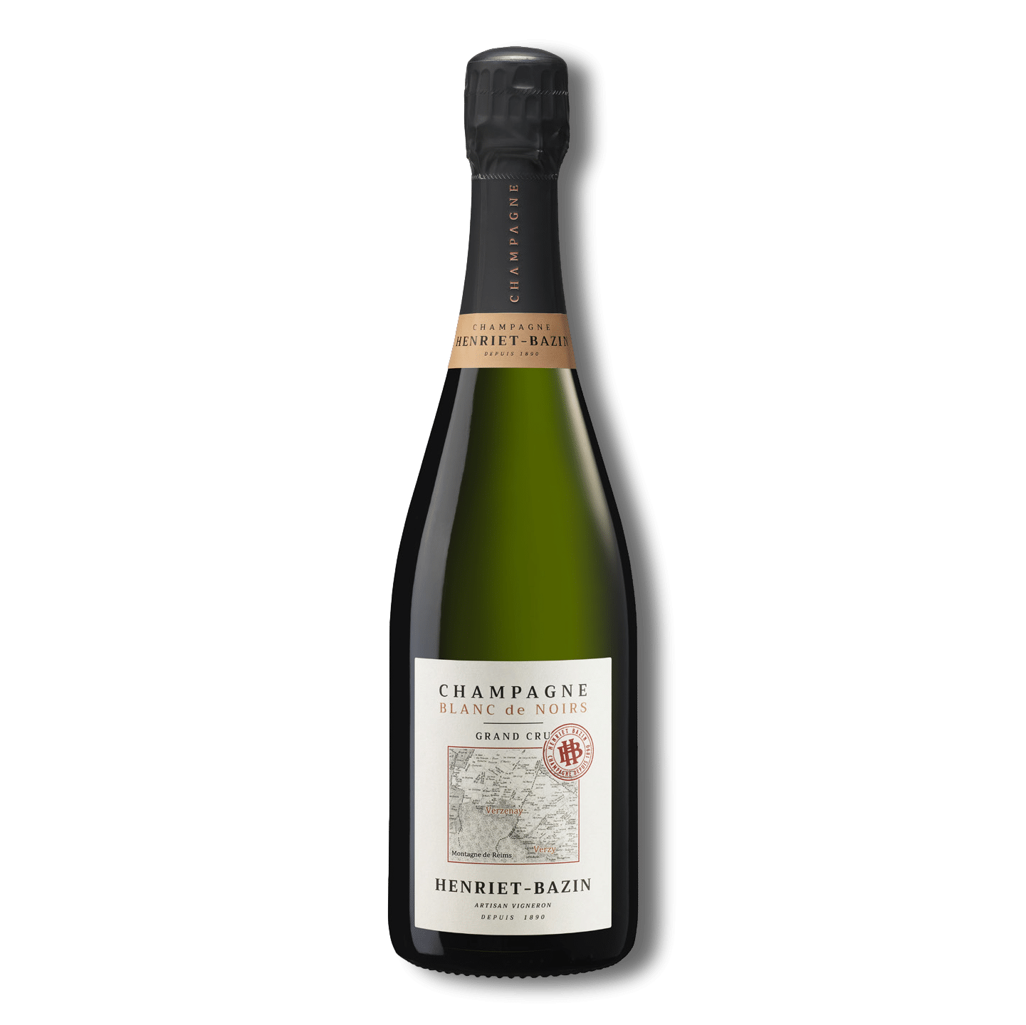 Henriet Bazin Blanc De Noirs Extra Brut Grand Cru Maison Bulles